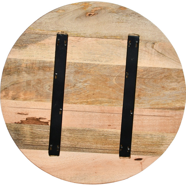 Table top ESTAL 3 solid mango wood interior