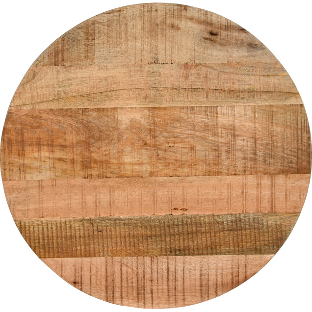 Table top ESTAL 3 solid mango wood interior
