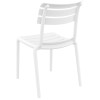 Chaise terrasse polypropylène HELEN SIESTA dossier lames