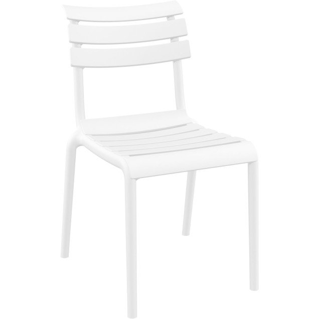 Chaise terrasse polypropylène HELEN SIESTA dossier lames