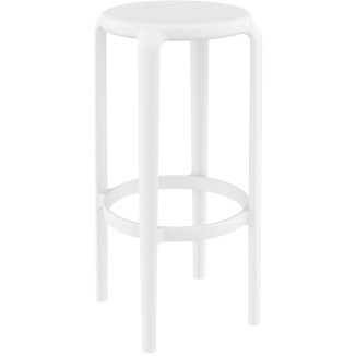 Tabouret de bar extérieur TOM BAR 75 CM polypropylène