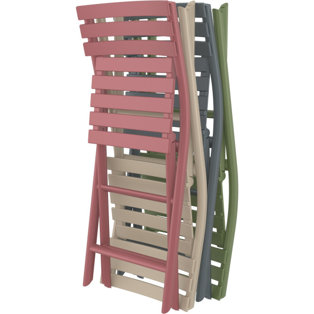 HELEN PLIABLE Folding Patio Chair, Polypropylene