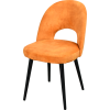 Chaise de restaurant Argancy avec revêtement velours : élégance et confort pour votre espace de restauration.