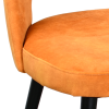 Argancy restaurant chair with velvet upholstery: elegance and comfort for your dining space.