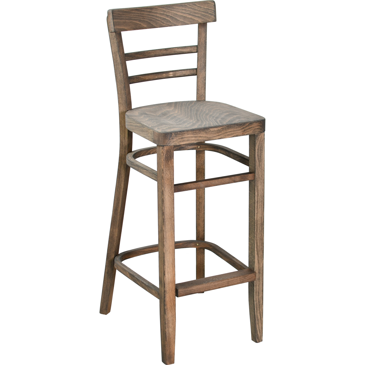 BELIS solid oak chair, upholstered