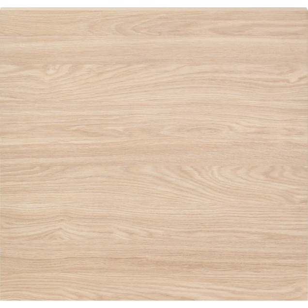 Piano per tavolo LUZENAC melamina con bordi in legno ABS