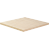 Piano per tavolo LUZENAC melamina con bordi in legno ABS