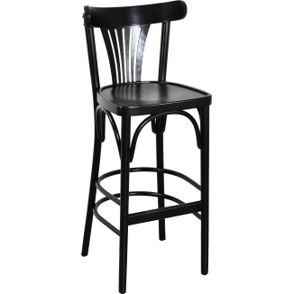 PALMETTE Vintage Bentwood Beech Bar Stool