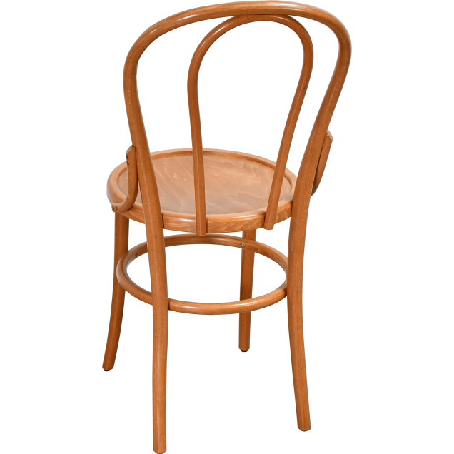 Silla de haya curvada HERBLAY