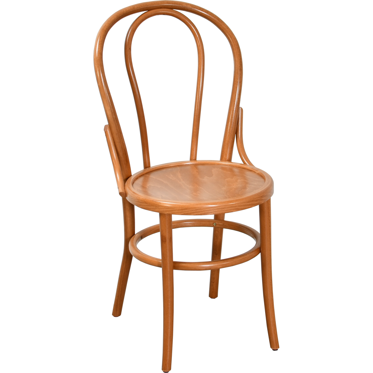 Silla de haya curvada HERBLAY