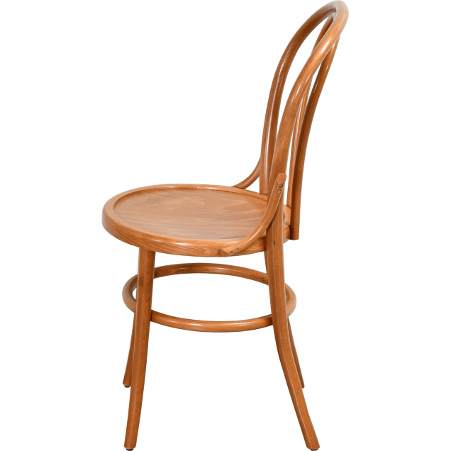Silla de haya curvada HERBLAY