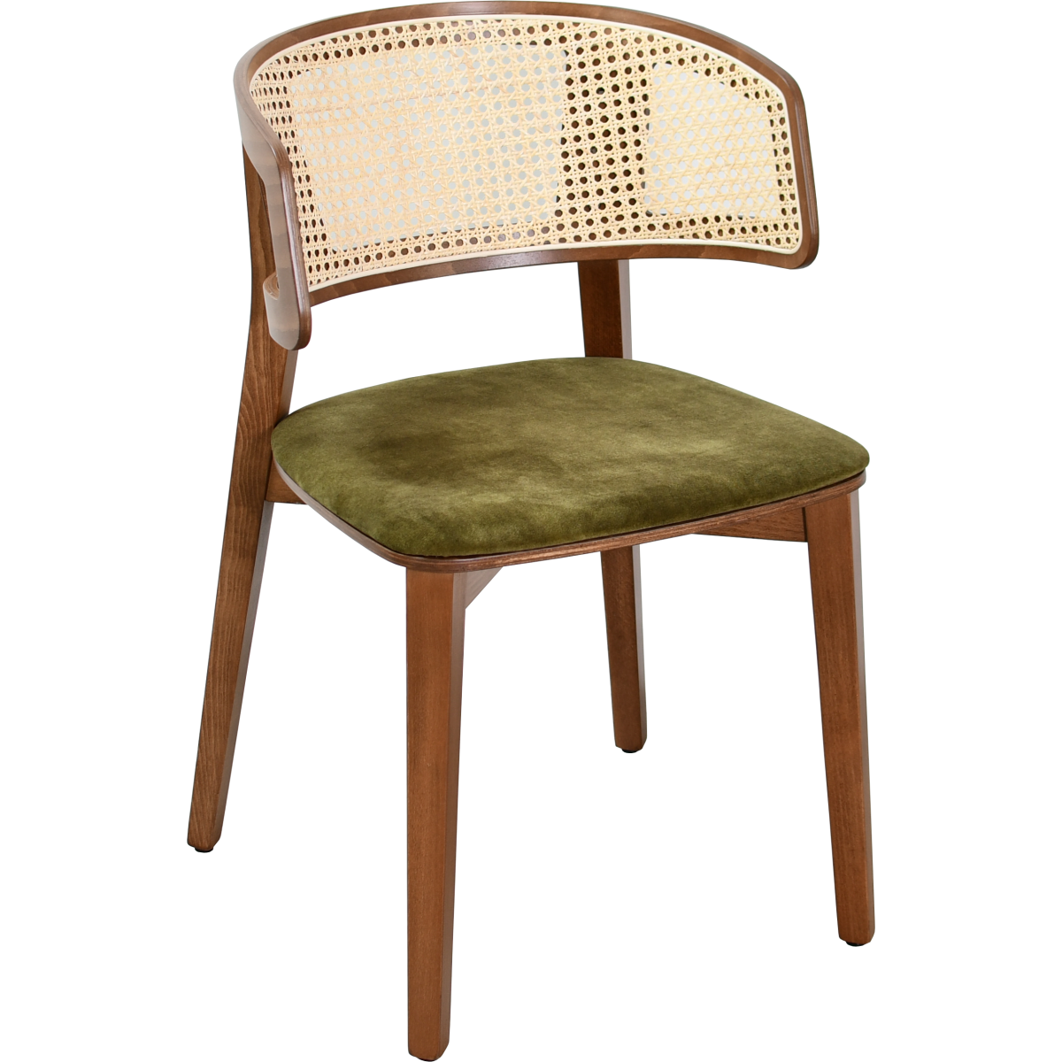 Fauteuil BRASSY hêtre massif garnie 