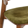 Fauteuil BRASSY hêtre massif garnie 