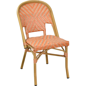 TERVILLE aluminium gevlochten nylon stoel