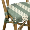 VANVILLE aluminum rattan nylon terrace chair