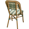 VANVILLE aluminium rotan nylon terrasstoel