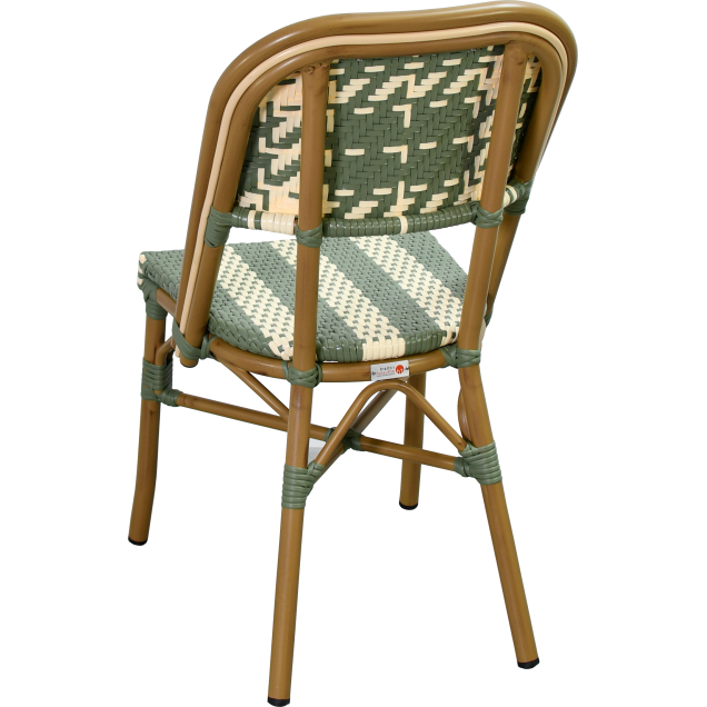 VANVILLE aluminum rattan nylon terrace chair