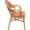 TERVILLE aluminium rotan fauteuil met nylon vlechtwerk