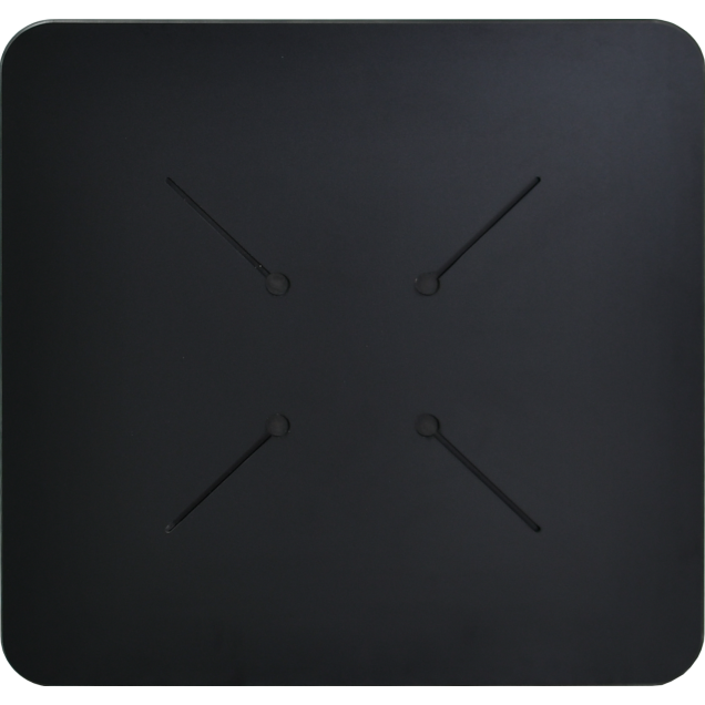 tafelblad  compact HPL THORS-materiaaleffect