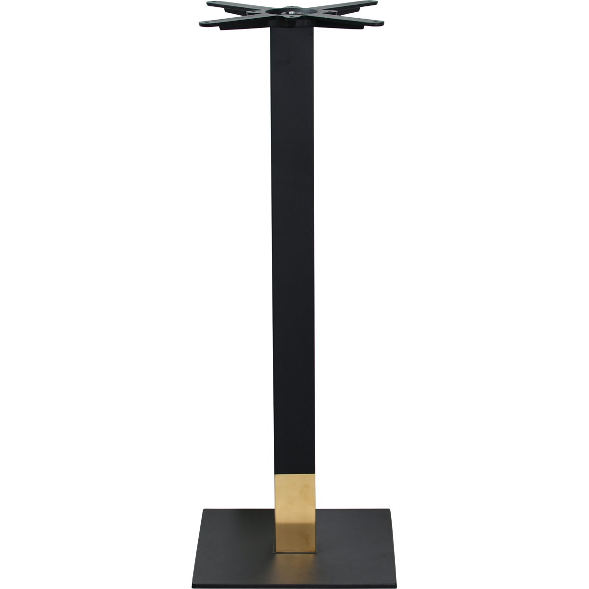 SOUPIR MD cast-iron pedestal, gold-plated steel