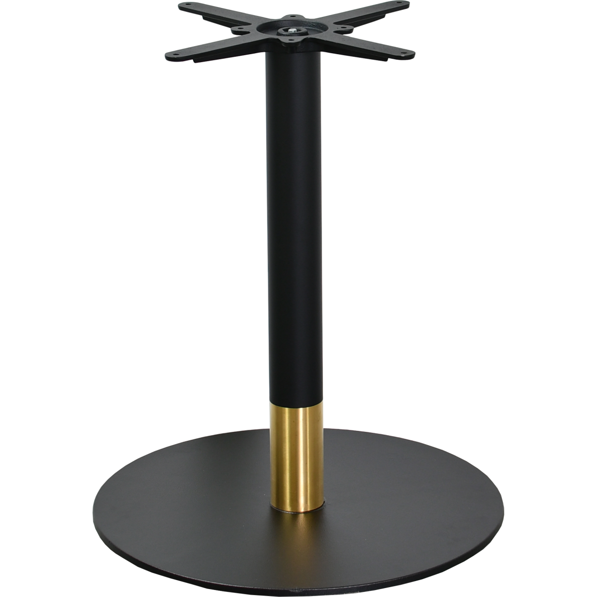 SOREL GM cast-iron base with tulip-shaped shaft and round base