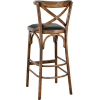 Hocker CROZET-G Buche gebogenes Holz