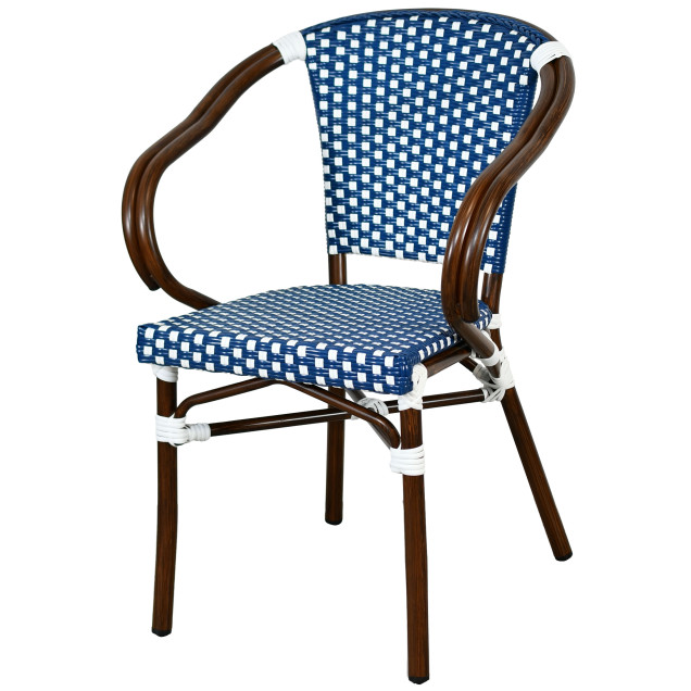Poltrona da terrazza CHATILLON-2 in nylon rattan