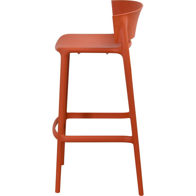 Sgabello da bar in polipropilene AFRICA VONDOM