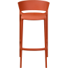 Sgabello da bar in polipropilene AFRICA VONDOM