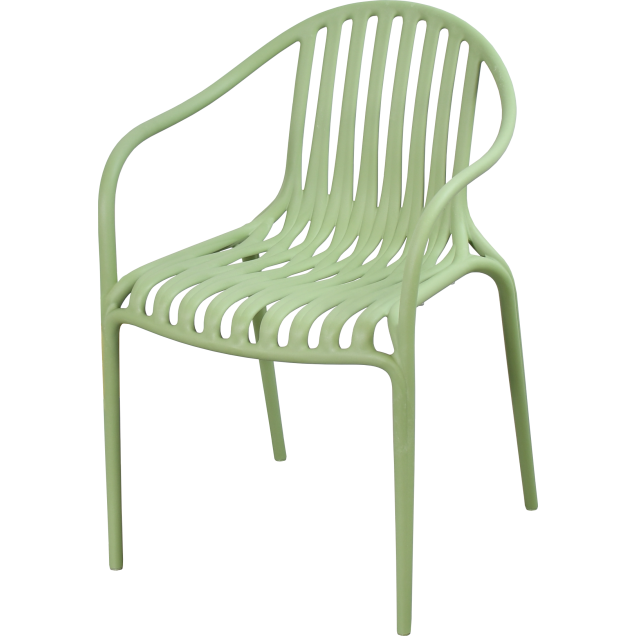 PALM polypropylene patio armchair VONDOM green