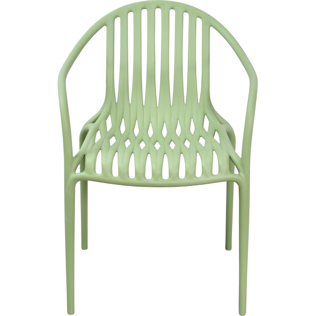 PALM polypropylene patio armchair VONDOM green