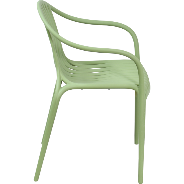 PALM polypropylene patio armchair VONDOM green