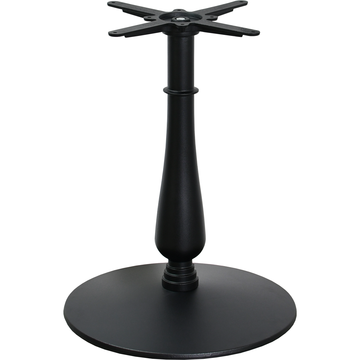 SOREL GM base in ghisa con fusto a tulipano e base rotonda