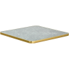 Table top lOZZI compact HPL marble aluminium frame