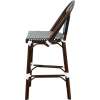 Hocker CHATILLON Aluminium Rattan Nylon-Geflecht