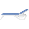 Ligstoel RIO polypropyleen textilene stof