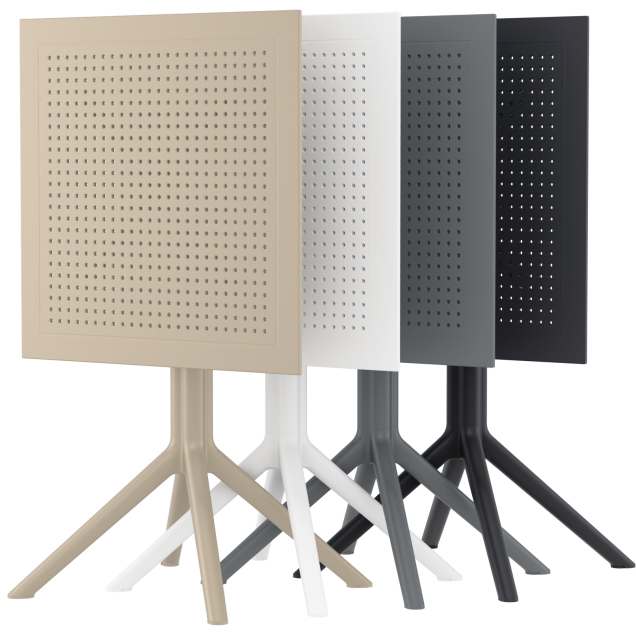 PRO TABLE SKY Polypropylene Folding Patio Table