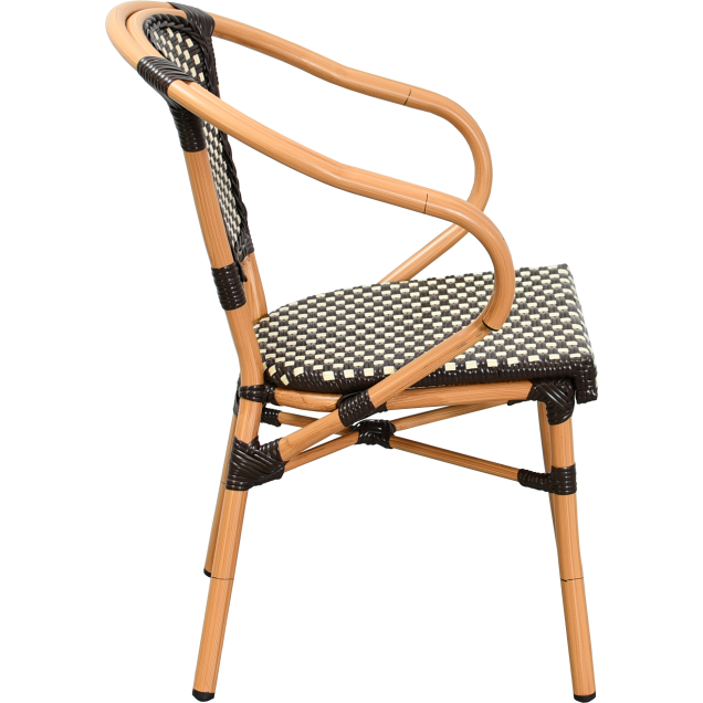 Sessel ROGUES Aluminium Rattan Nylon-Geflecht