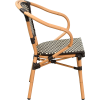 Sillón ROGUES ratán aluminio tejido nylon