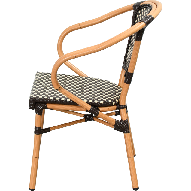 Sessel ROGUES Aluminium Rattan Nylon-Geflecht