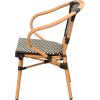 Poltrona ROGUES alluminio rattan nylon intrecciato