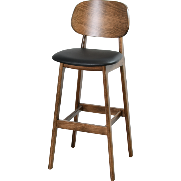 Hocker THEZAC G Buchenholz gebogen