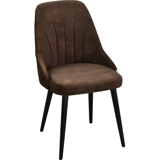 Chaise de restaurant intérieur BALIZAC hêtre velours