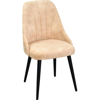 Chaise de restaurant intérieur BALIZAC hêtre velours