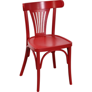 Chaise bistrot restaurant PALMETTE hêtre bois courbé