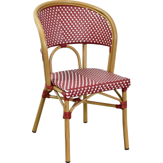 Sedia ABIDOS in alluminio e nylon