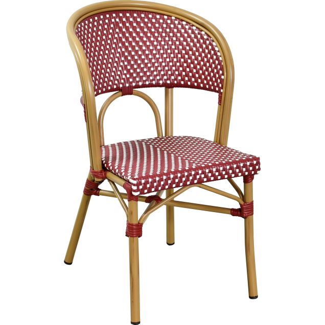 Sedia ABIDOS in alluminio e nylon