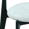Chaise ZUANI hêtre massif tissus 
