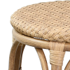 Tabouret PENOL aluminium rotin tressage