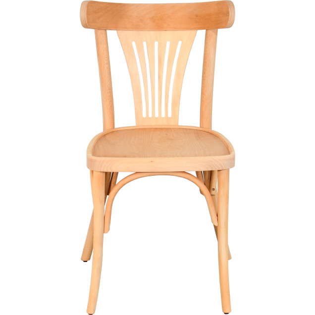 Chaise palmette wengé table 70x70